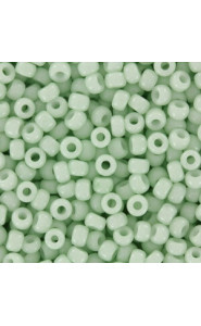 Miyuki rocailles Perlen 8/0 - Opaque light mint 8-3318